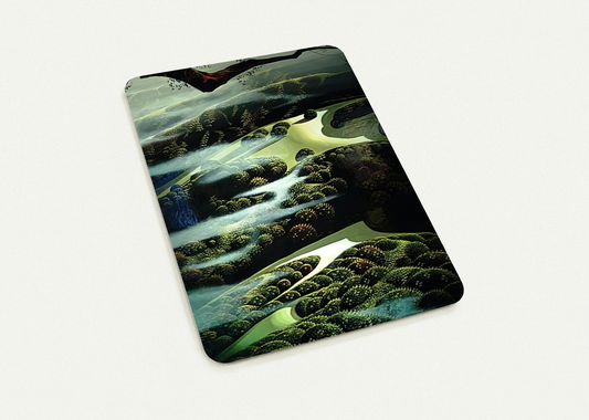 Carmel Valley Memory By Eyvind Earle Pack of 10 Post Cards | Eyvind Earle Post Cards | A6 (10.5 x 14.8 cm) - 4.1 x 5.8 inches