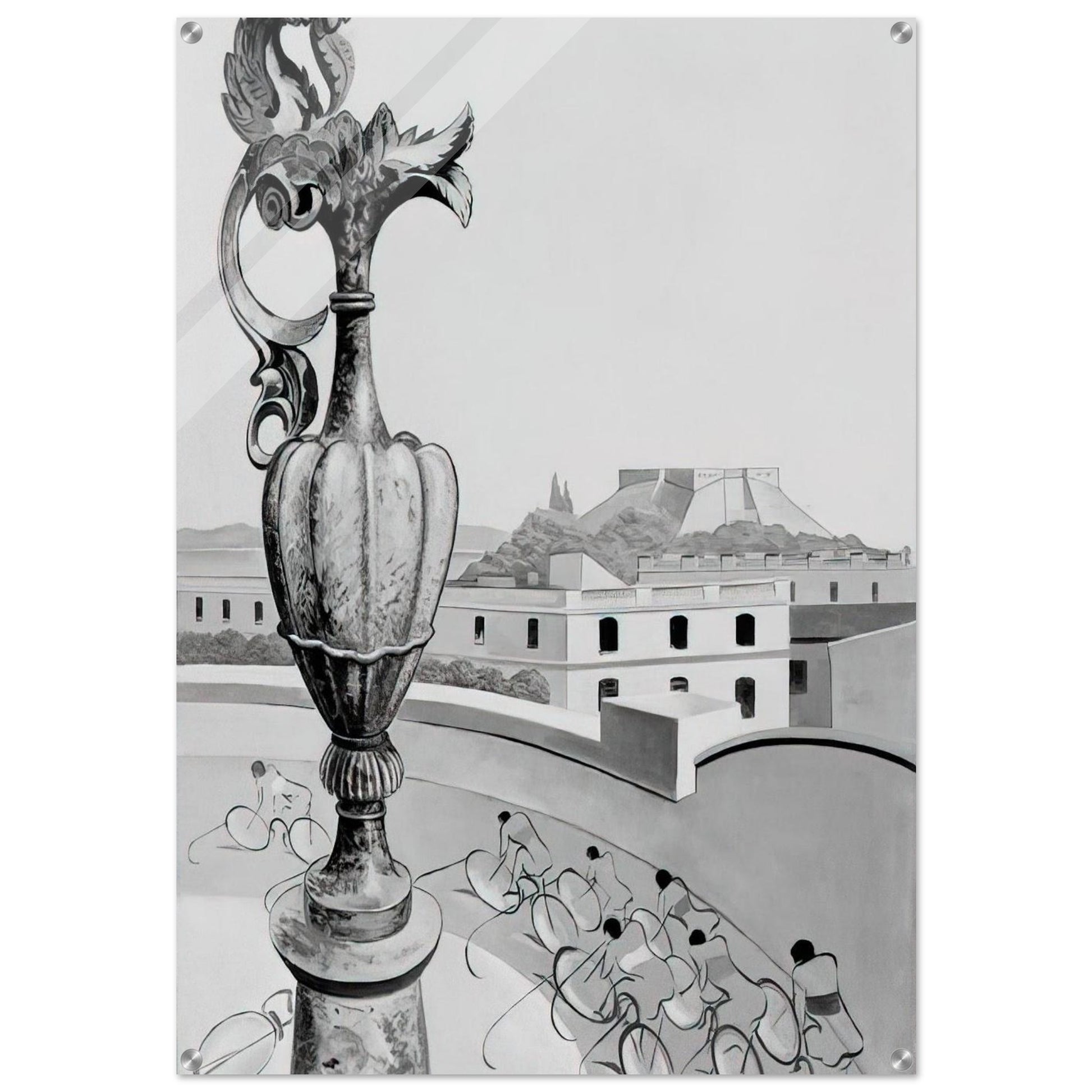 OPTICAL HOPES AND ILLUSIONS - Man Ray Acrylic Print - 70x100 cm / 28x40″ inches | Man Ray Wall Art | Man Ray Prints