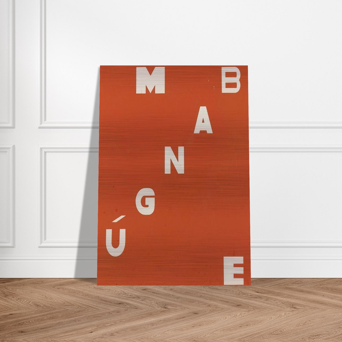 Mangúe Bangúe - Neo-Concretism - Helio Oiticica Brushed Aluminum Print - 70x100 cm / 28x40 inches | Helio Oiticica Aluminum Print | Helio Oiticica Prints