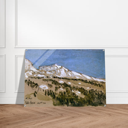 Mt. Hood Oregon - Childe Hassam Acrylic Print - 70x100 cm / 28x40″ inches | Childe Hassam Wall Art | Childe Hassam Prints