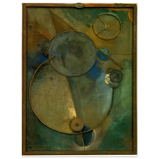 Kurt Schwitters - REVOLVING 1919 Fine Art Poster - Default Title