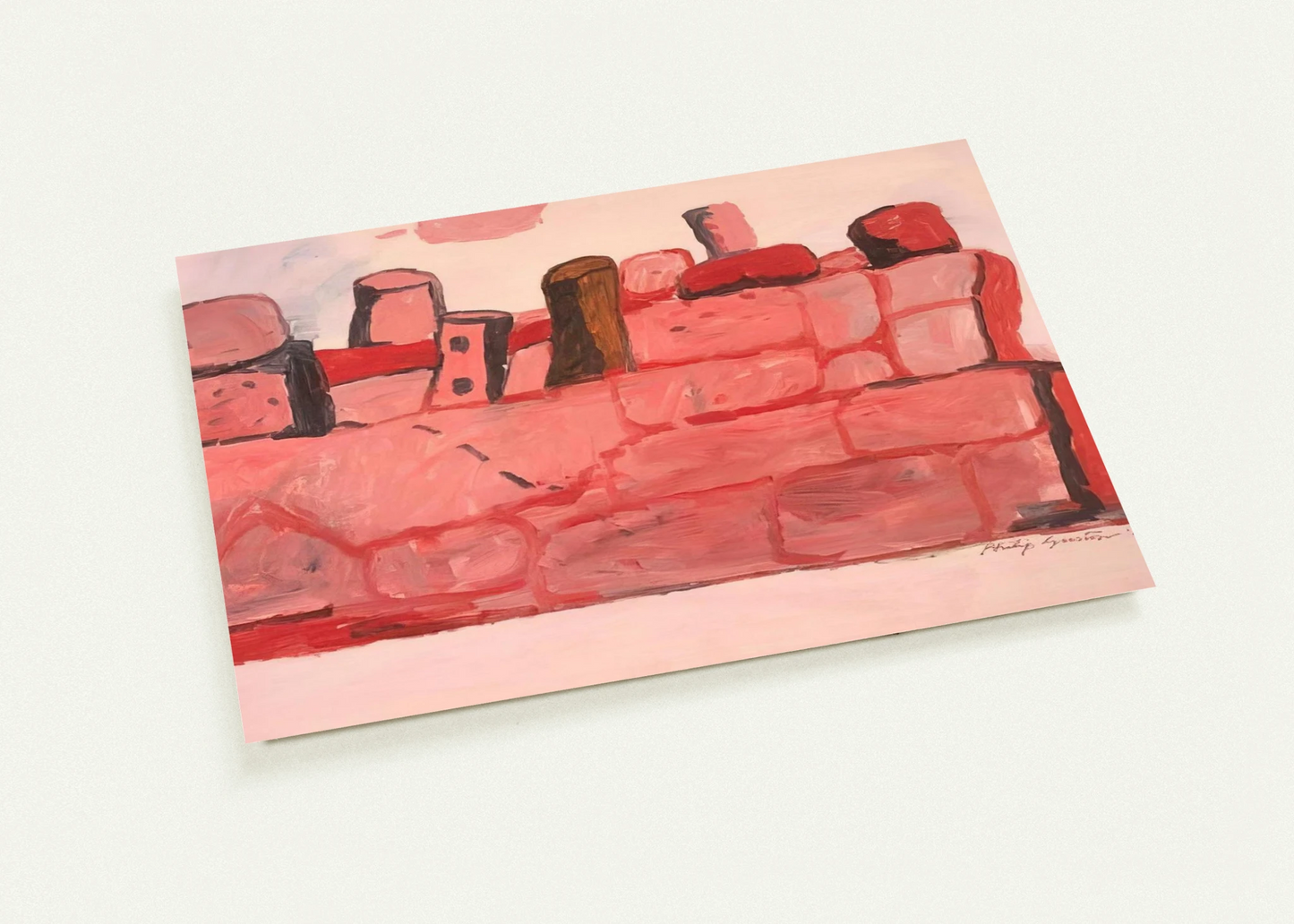 CERVETERI 1972 By Philip Guston Pack of 10 Post Cards | Philip Guston Post Cards | A6 (10.5 x 14.8 cm) - 4.1 x 5.8 inches