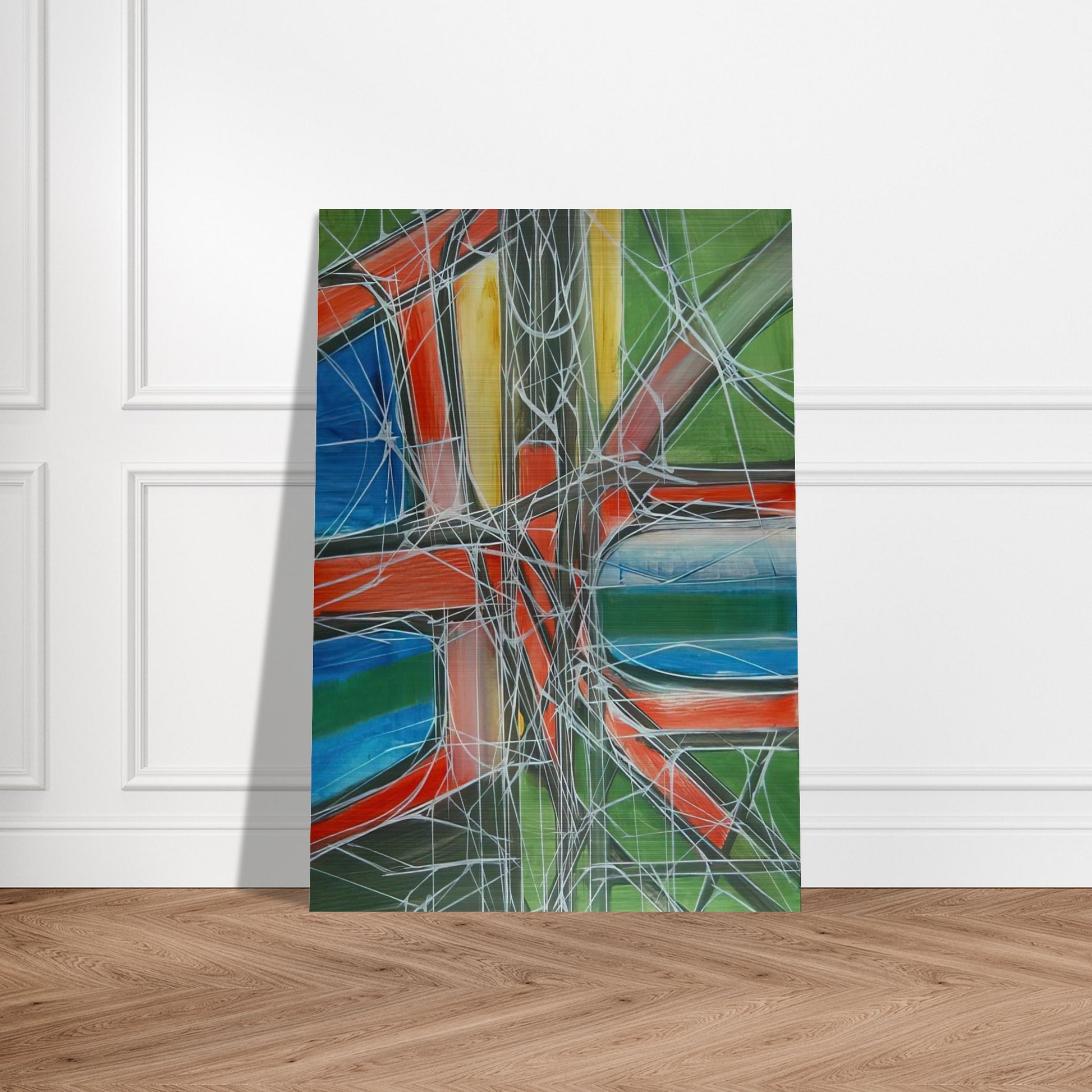 untitled - 1965 - Jimmy Ernst Brushed Aluminum Print - 70x100 cm / 28x40 inches | Jimmy Ernst Aluminum Print | Jimmy Ernst Prints