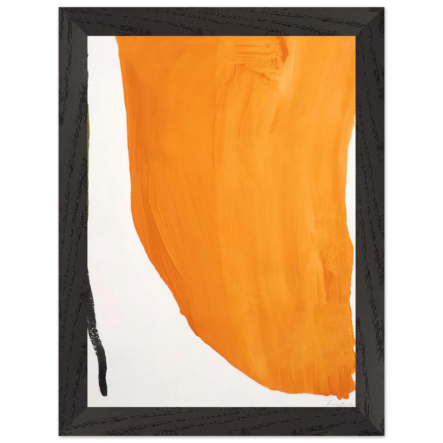 Helen Frankenthaler - Orange Downpour - 1970 Wall art - 30x45 cm / 12x18 inches - Fine Art Poster - -