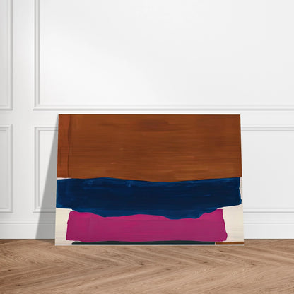 Indian Summer, 1967- - Helen Frankenthaler Brushed Aluminum Print - 70x100 cm / 28x40 inches | Helen Frankenthaler Aluminum Print | Helen Frankenthaler Prints