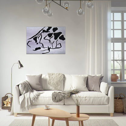 Automatic Drawing - Jean Arp Brushed Aluminum Print - 70x100 cm / 28x40 inches | Jean Arp Aluminum Print | Jean Arp Prints