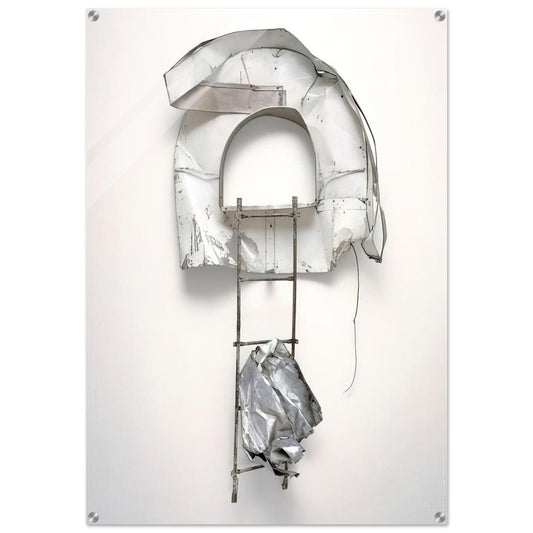 BALCONE GLUT NEAPOLITAN 1987 - Robert Rauschenberg Acrylic Print - 70x100 cm / 28x40″ inches | Robert Rauschenberg Wall Art | Robert Rauschenberg Prints