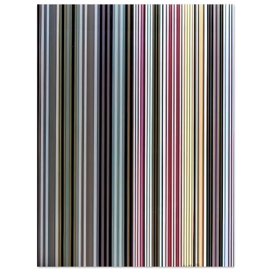 Gene Davis - Black Dahlia - 1971 Fine Art Poster - Default Title