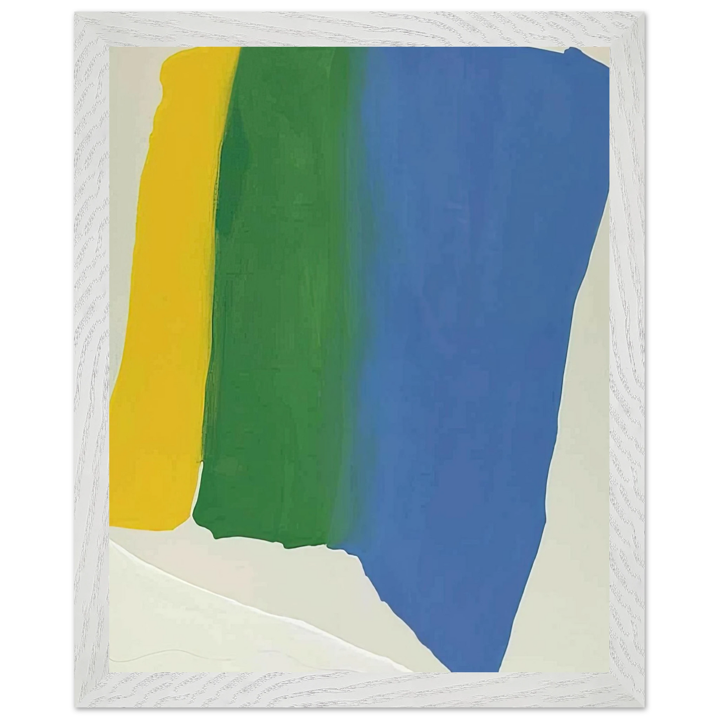 Helen Frankenthaler - Summer Insignia - 1969 Wall art - A1 (59.4 x 84.1  cm) - Premium Wooden Framed Poster With Fine Art Paper - Wood frame