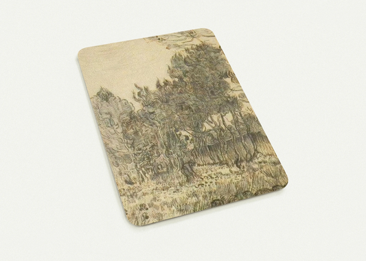Pine Trees near the Wall of the Asylum By Vincent van Gogh Pack of 10 Post Cards | Vincent van Gogh Post Cards | A6 (10.5 x 14.8 cm) - 4.1 x 5.8 inches
