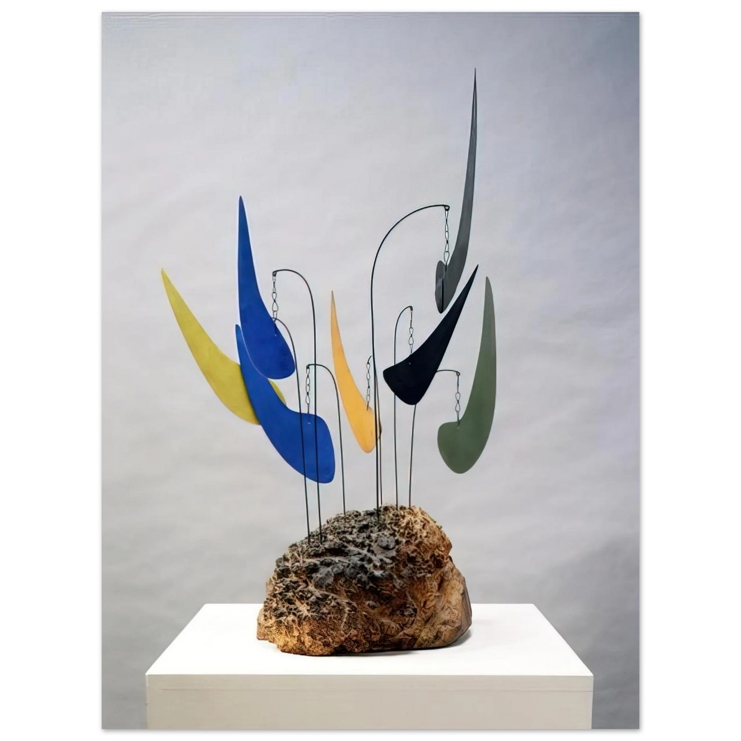Alexander Calder - MYRTLE BURL 1941 Fine Art Poster - 13x18 cm / 5x7 inches