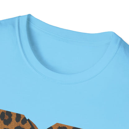 Vintage MTV Cheetah Print Graphic T-Shirt Retro Music Television 80s 90s Throwback Band Tee Unisex Animal Print Rock Shirt