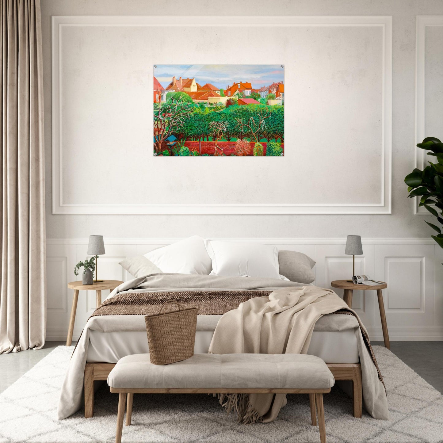 David Hockney - David Hockney Acrylic Print - 70x100 cm / 28x40″ inches | David Hockney Wall Art | David Hockney Prints