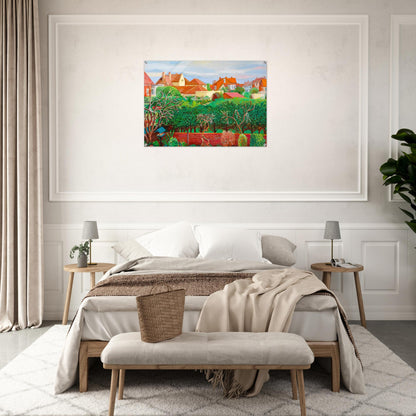 David Hockney - David Hockney Acrylic Print - 70x100 cm / 28x40″ inches | David Hockney Wall Art | David Hockney Prints