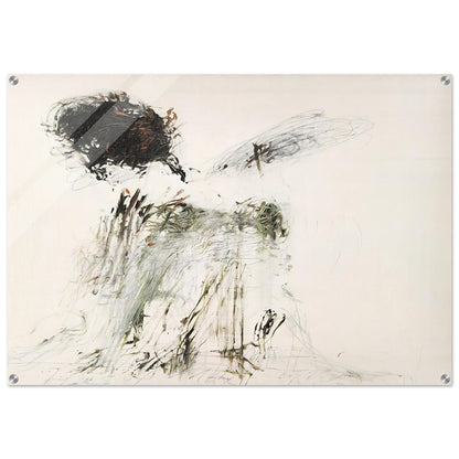 Ides of March - Cy Twombly Acrylic Print - 70x100 cm / 28x40″ inches | Cy Twombly Wall Art | Cy Twombly Prints