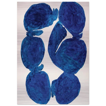 Meun - 1967 - Simon Hantai Brushed Aluminum Print - 70x100 cm / 28x40 inches | Simon Hantai Aluminum Print | Simon Hantai Prints