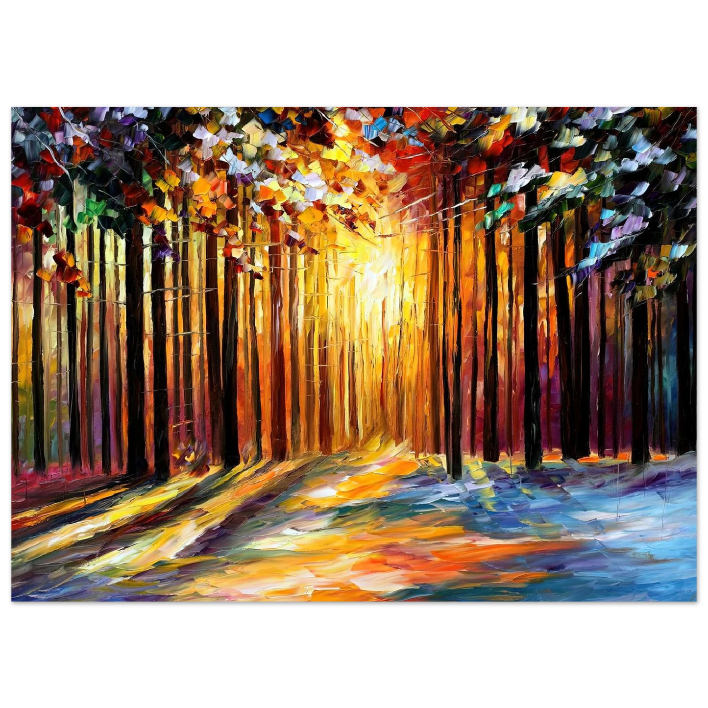 Leonid Afremov - Leonid Afremov Fine Art Poster - 75x100 cm / 30x40 inches