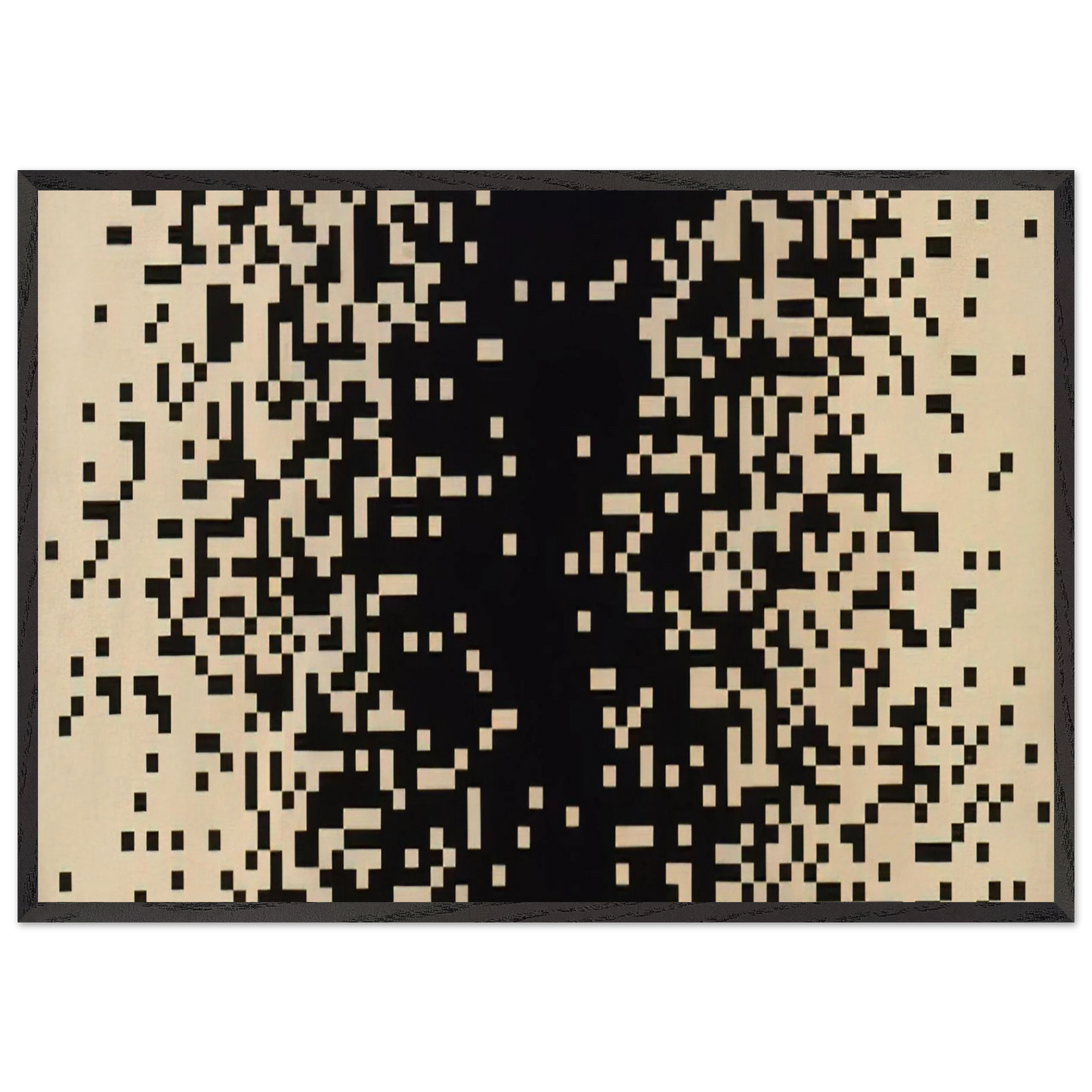 Seine - Ellsworth Kelly Framed Art Print – Black Wooden Frame - Default Title - -Framed Art Print