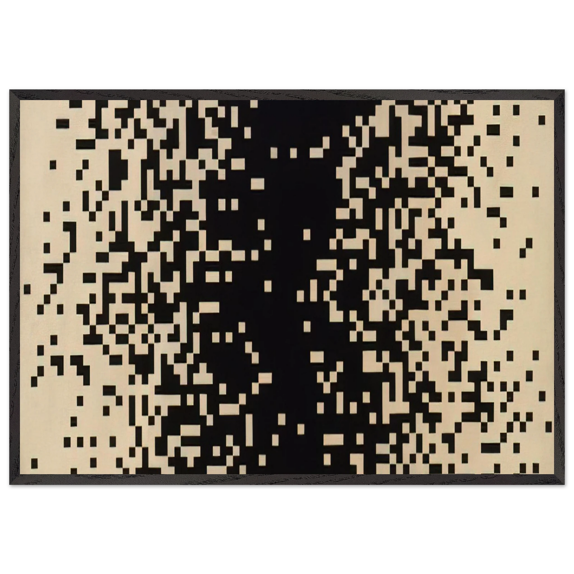 Seine - Ellsworth Kelly Framed Art Print – Black Wooden Frame - Default Title - -Framed Art Print