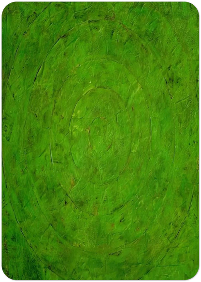 GREEN TARGET By Jasper Johns Pack of 10 Post Cards | Jasper Johns Post Cards | A6 (10.5 x 14.8 cm) - 4.1 x 5.8 inches