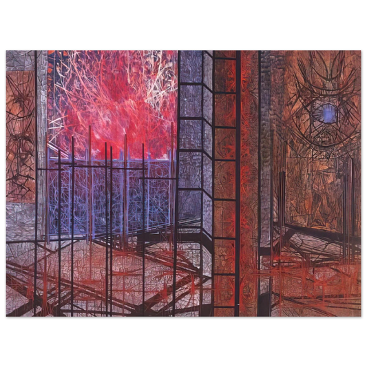 Jimmy Ernst - Chronicle - 1964 Fine Art Poster - Default Title
