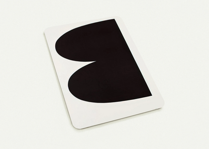 Black from Suite of Twenty-Seven Color Lithographs By Ellsworth Kelly Pack of 10 Post Cards | Ellsworth Kelly Post Cards | A6 (10.5 x 14.8 cm) - 4.1 x 5.8 inches