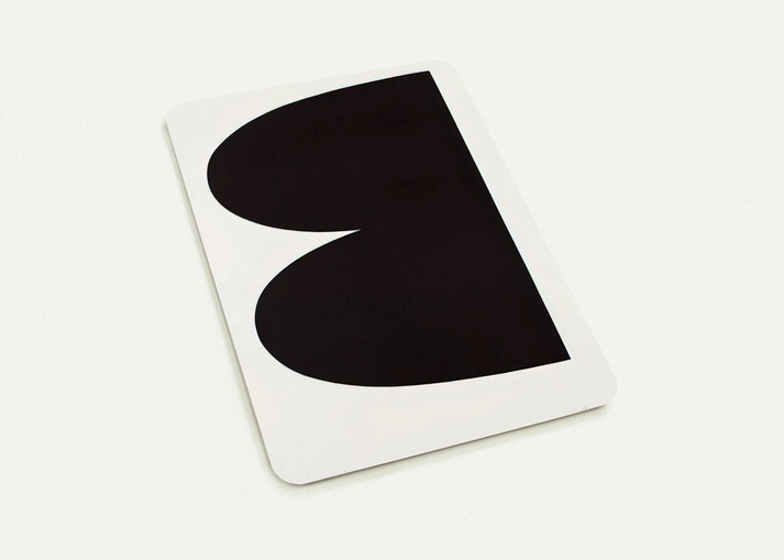 Black from Suite of Twenty-Seven Color Lithographs By Ellsworth Kelly Pack of 10 Post Cards | Ellsworth Kelly Post Cards | A6 (10.5 x 14.8 cm) - 4.1 x 5.8 inches