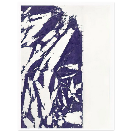 Simon Hantai - Laissée - 1995 Fine Art Poster - Default Title