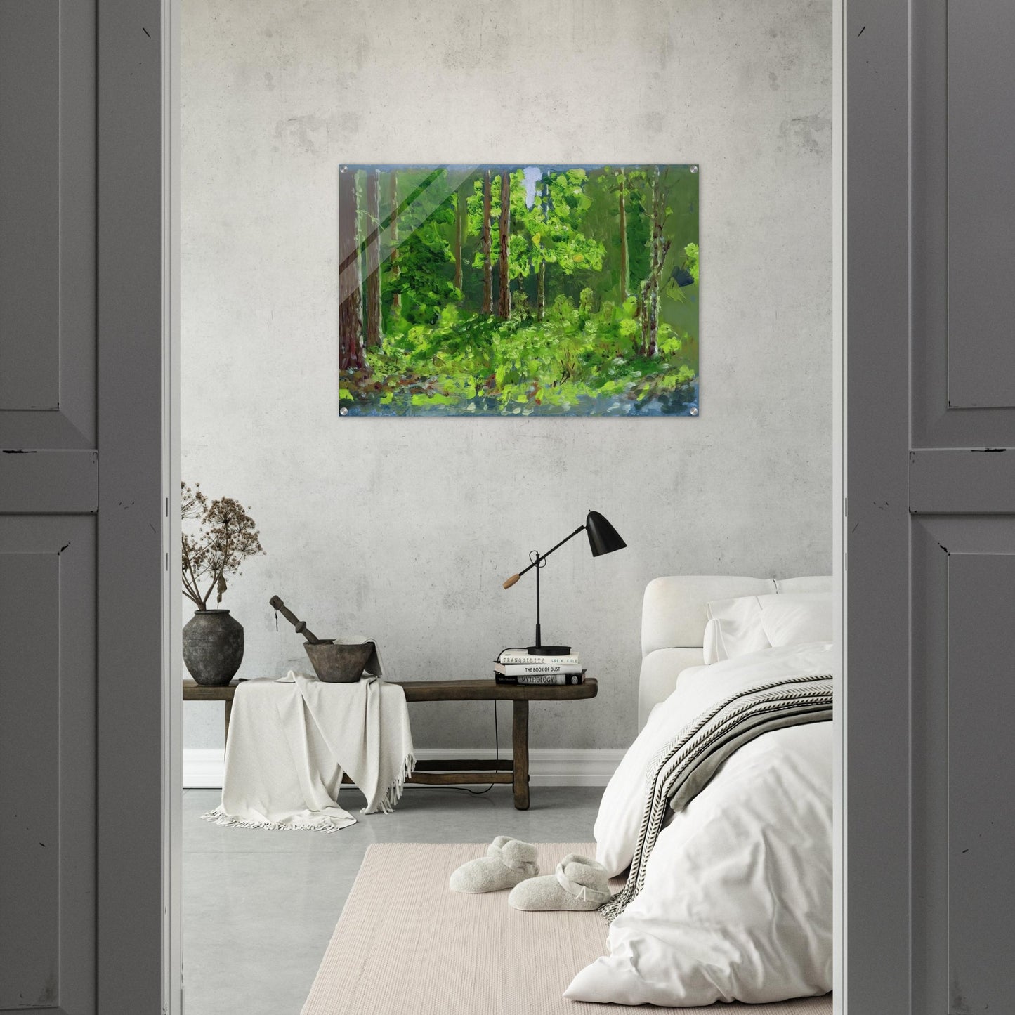 Forest - Arkhyp Kuindzhi Acrylic Print - 70x100 cm / 28x40″ inches | Arkhyp Kuindzhi Wall Art | Arkhyp Kuindzhi Prints