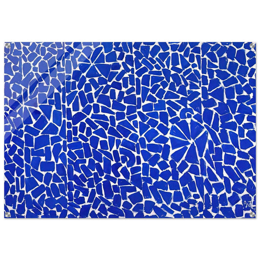 ELYSIAN FIELDS 1973 - Alma Woodsey Thomas Acrylic Print - 70x100 cm / 28x40″ inches