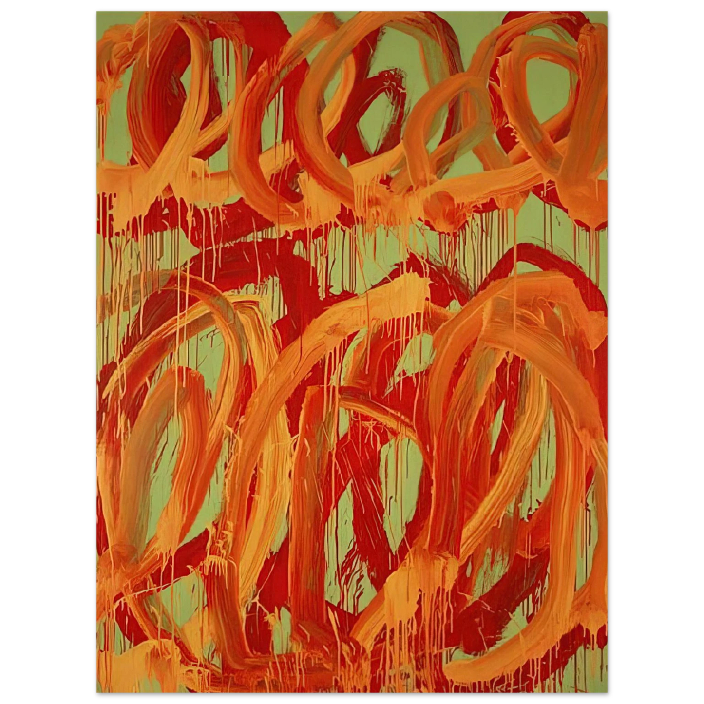 Cy Twombly - Camino Real  IV  Fine Art Poster - Default Title