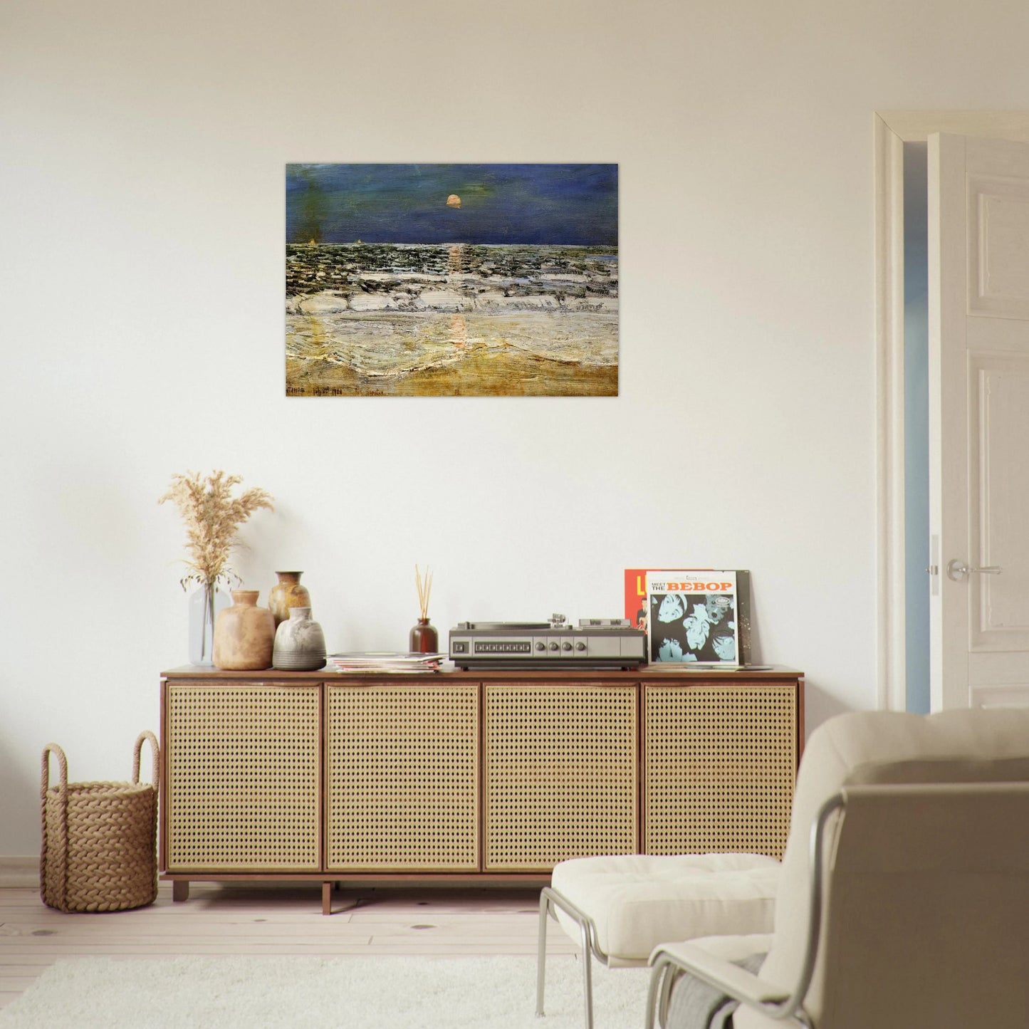 East Hampton - Childe Hassam Brushed Aluminum Print - 70x100 cm / 28x40 inches | Childe Hassam Aluminum Print | Childe Hassam Prints