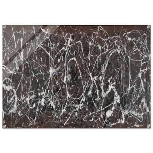 NUMBER 13A ARABESQUE 1948 - Jackson Pollock Acrylic Print - 70x100 cm / 28x40″ inches