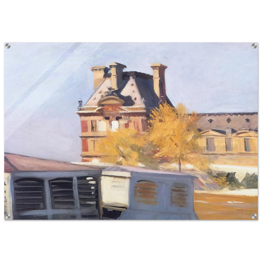 Le Pavillon de Flore - Edward Hopper Acrylic Print - 70x100 cm / 28x40″ inches