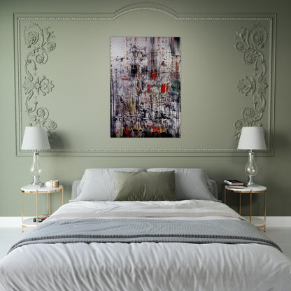 ICE 2 - Gerhard Richter Brushed Aluminum Print - 70x100 cm / 28x40 inches | Gerhard Richter Aluminum Print | Gerhard Richter Prints