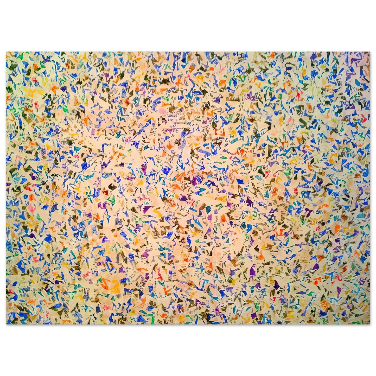 Simon Hantai - Untitled Suite 'Blancs' - 1973 Fine Art Poster - Default Title
