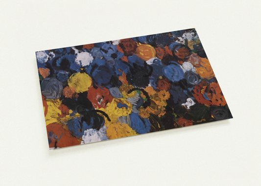 Blue Flood - 1960 By Ernst Wilhelm Nay Pack of 10 Post Cards | Ernst Wilhelm Nay Post Cards | A6 (10.5 x 14.8 cm) - 4.1 x 5.8 inches