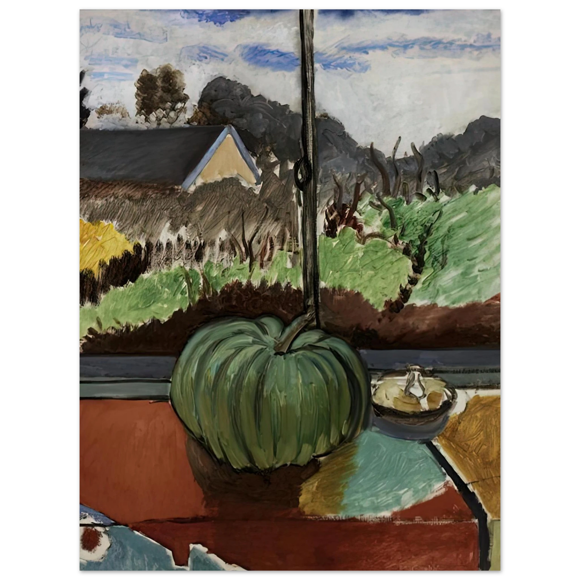 Henri Matisse - THE GREEN PUMPKIN 1916 Fine Art Poster - Default Title