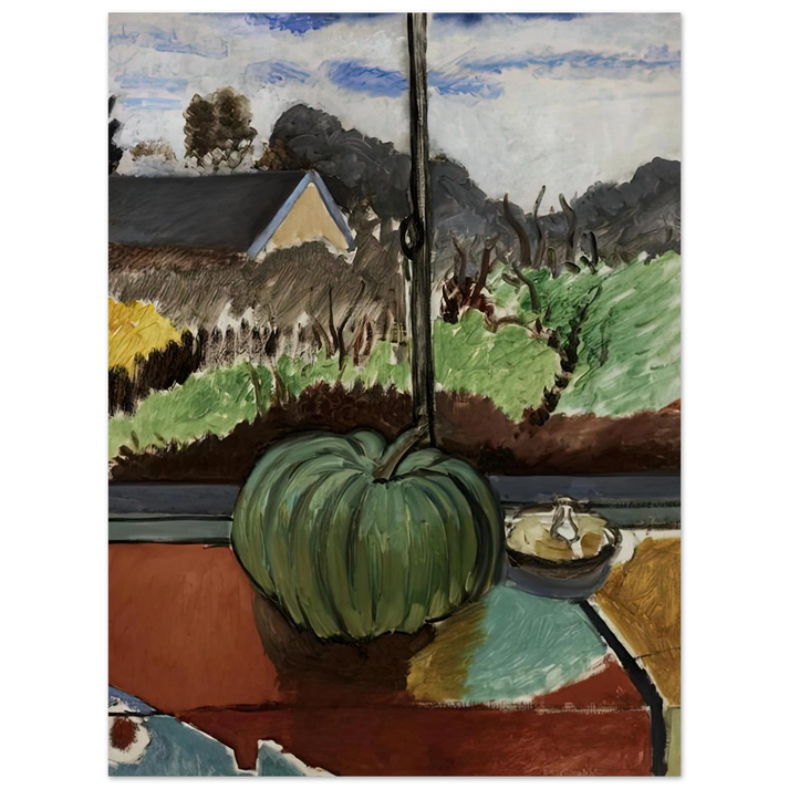 Henri Matisse - THE GREEN PUMPKIN 1916  75x100 cm / 30x40inches Fine Art Poster