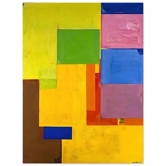 Hans Hofmann - Veluti in Speculum Fine Art Poster - Default Title