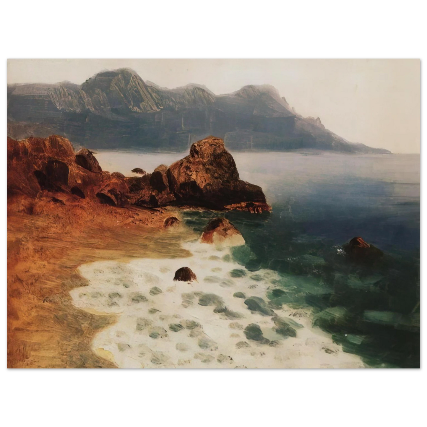 Arkhyp Kuindzhi - Seashore Fine Art Poster - Default Title