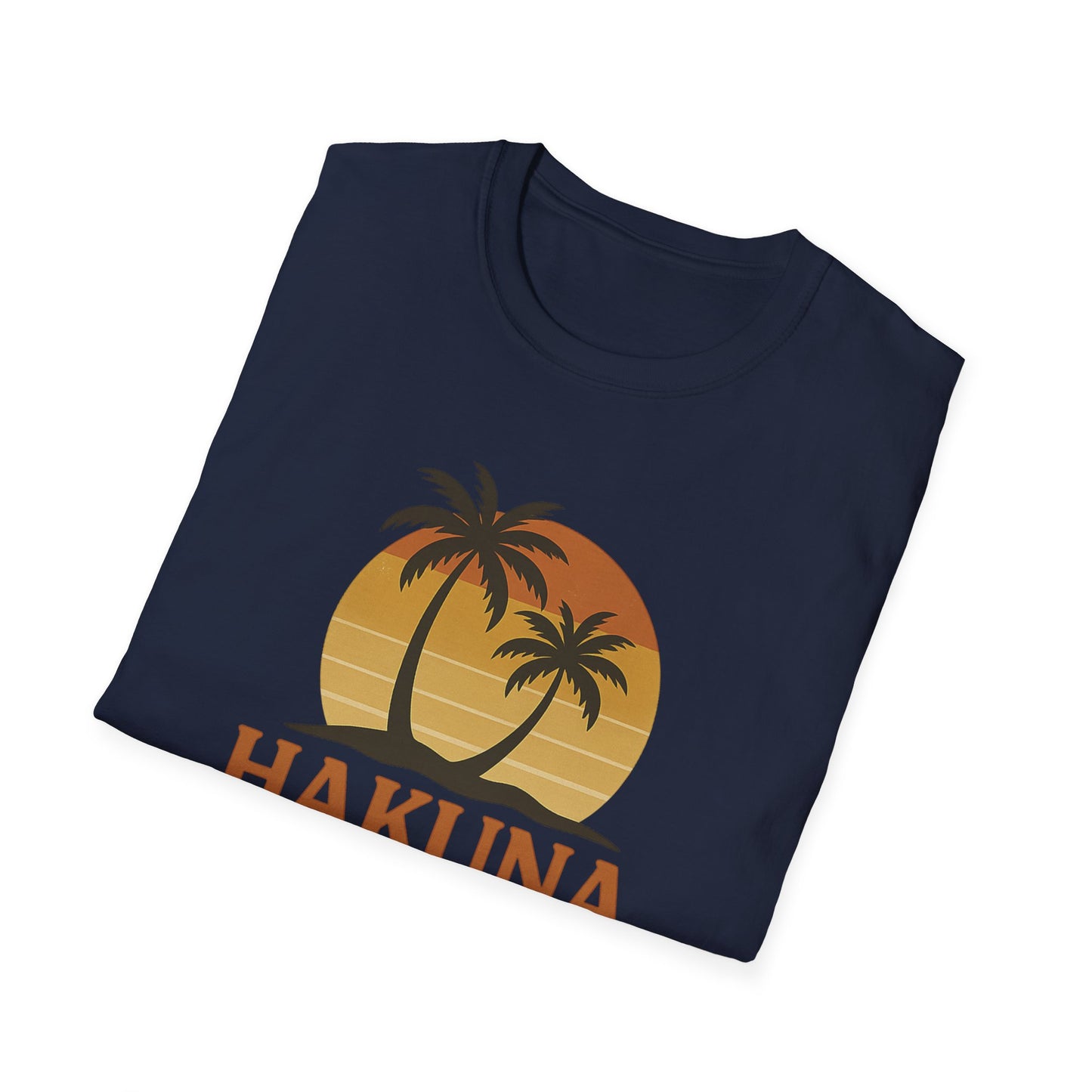 Hakuna Matata Maglietta Grafica Retro, Maglietta Positiva Senza Pensieri, T-Shirt Ispirata agli Anni '90, Top con Citazione di Buonumore, Regalo Unisex