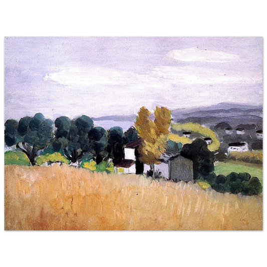 Henri Matisse - AUTUMN IN CAGNES 1918 Fine Art Poster - Default Title