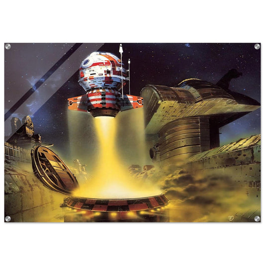 Chris Foss - Chris Foss Acrylic Print - 70x100 cm / 28x40″ inches
