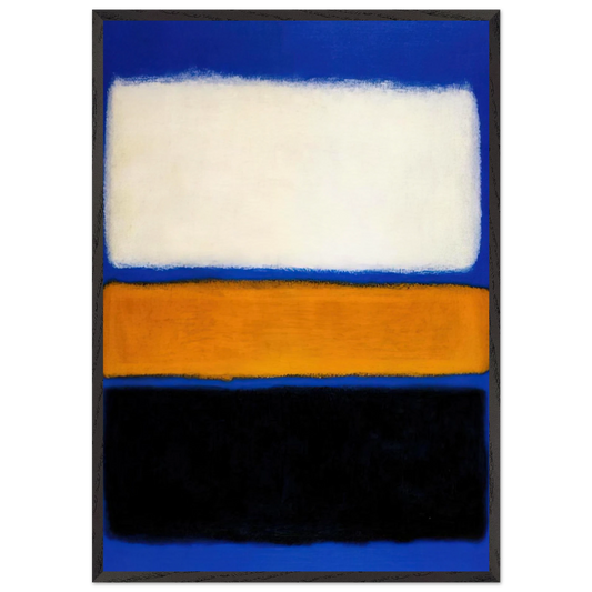 No 16 - 1961 - Mark Rothko Framed Art Print – Black Wooden Frame - Default Title - -Framed Art Print