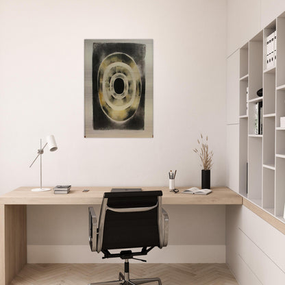 SIXTH STONE III 1964 - Lee Bontecou Brushed Aluminum Print - 70x100 cm / 28x40 inches | Lee Bontecou Aluminum Print | Lee Bontecou Prints