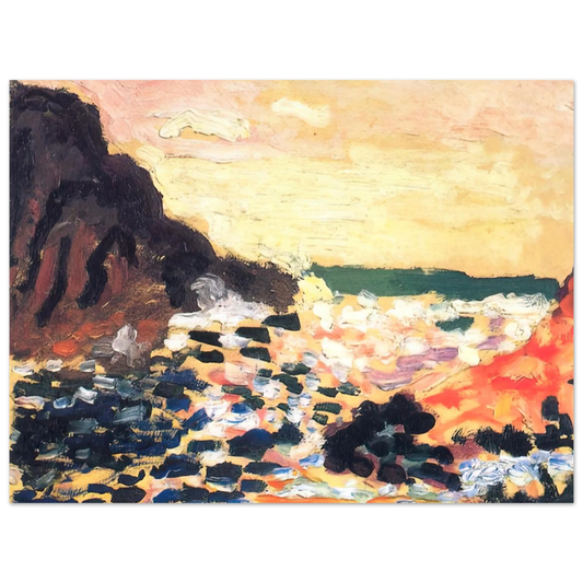 Henri Matisse - SEASCAPE 1906 Fine Art Poster - Default Title