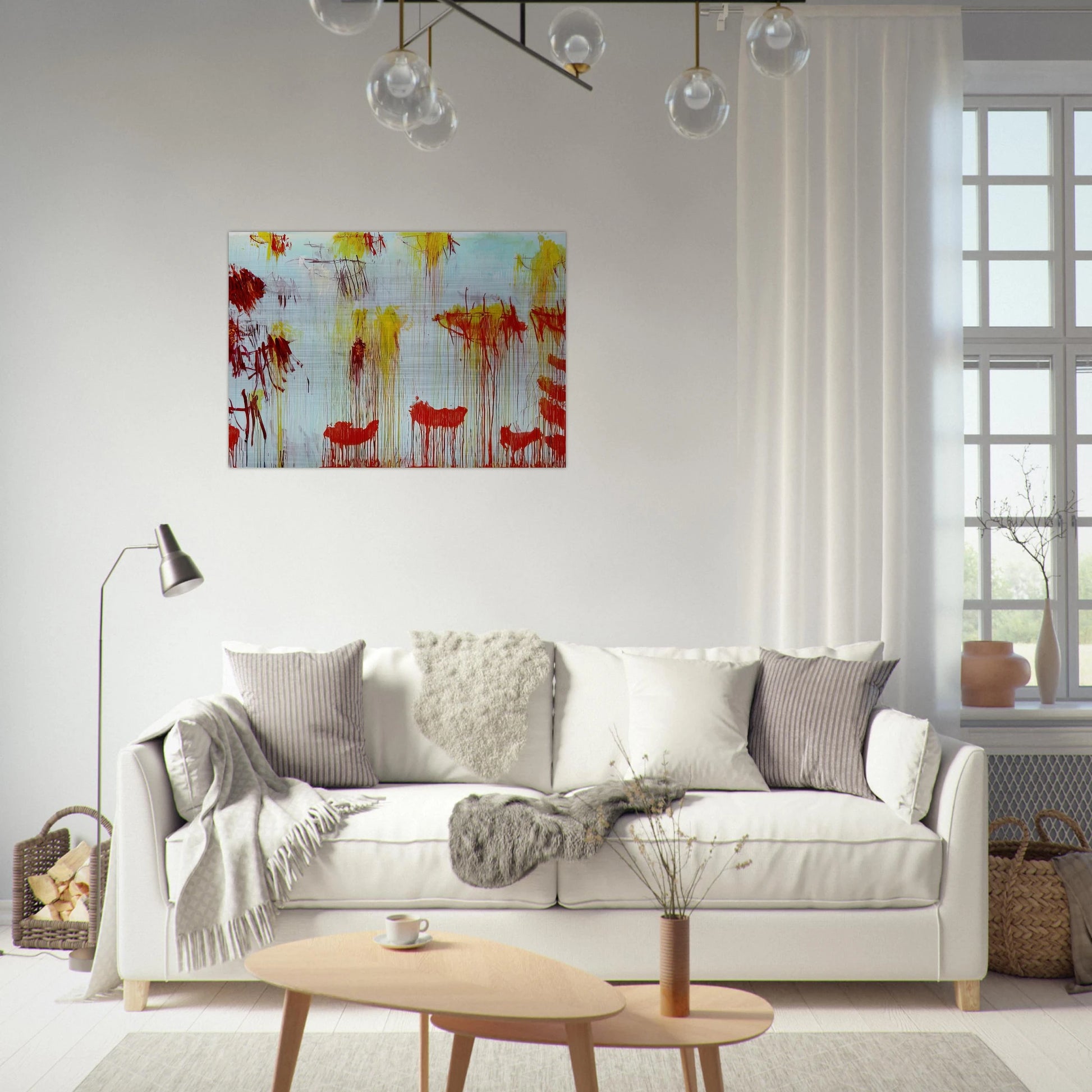 Lepanto, Part XI - Cy Twombly Brushed Aluminum Print - 70x100 cm / 28x40 inches | Cy Twombly Aluminum Print | Cy Twombly Prints