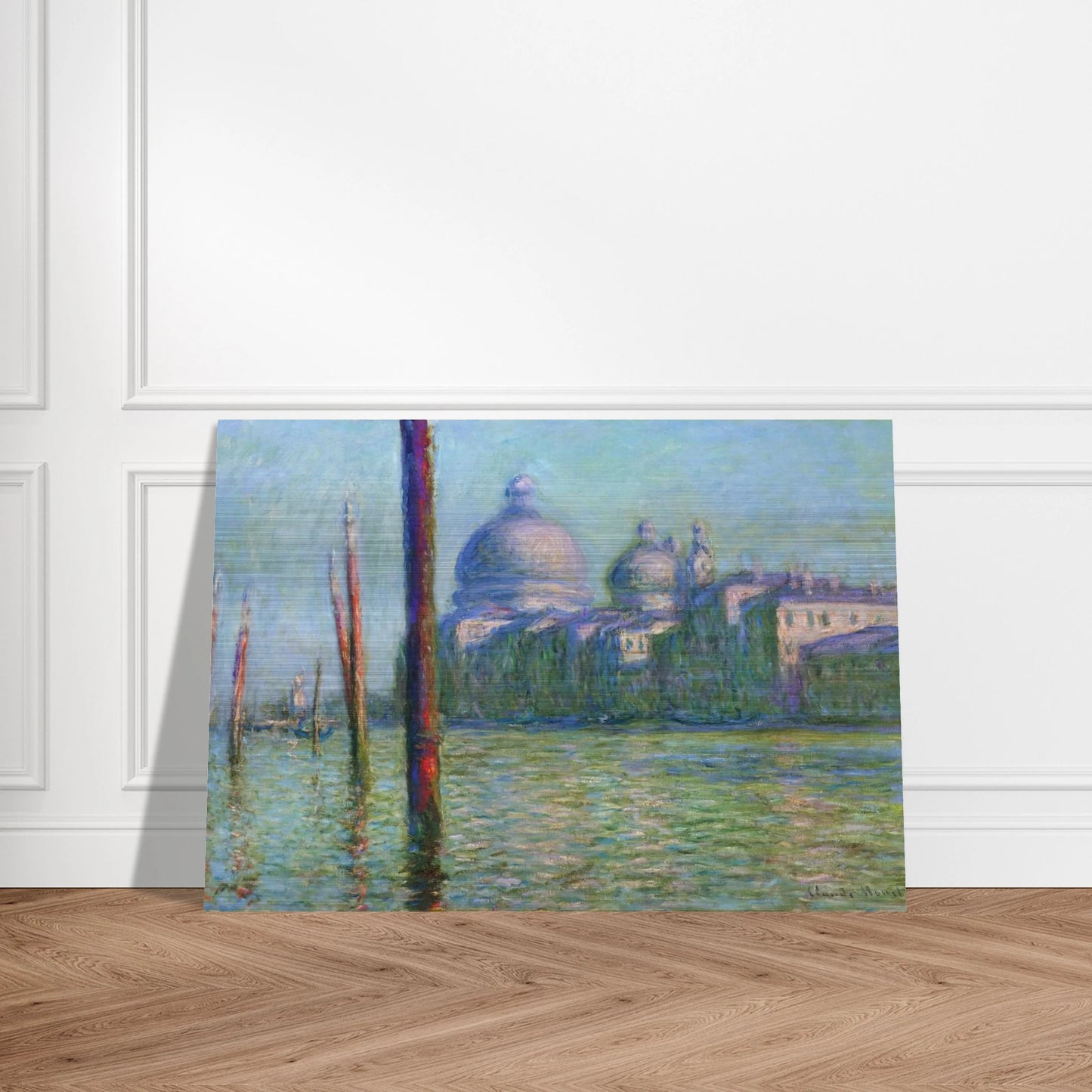 The Grand Canal 03 - claude monet Brushed Aluminum Print - 70x100 cm / 28x40 inches | claude monet Aluminum Print | claude monet Prints