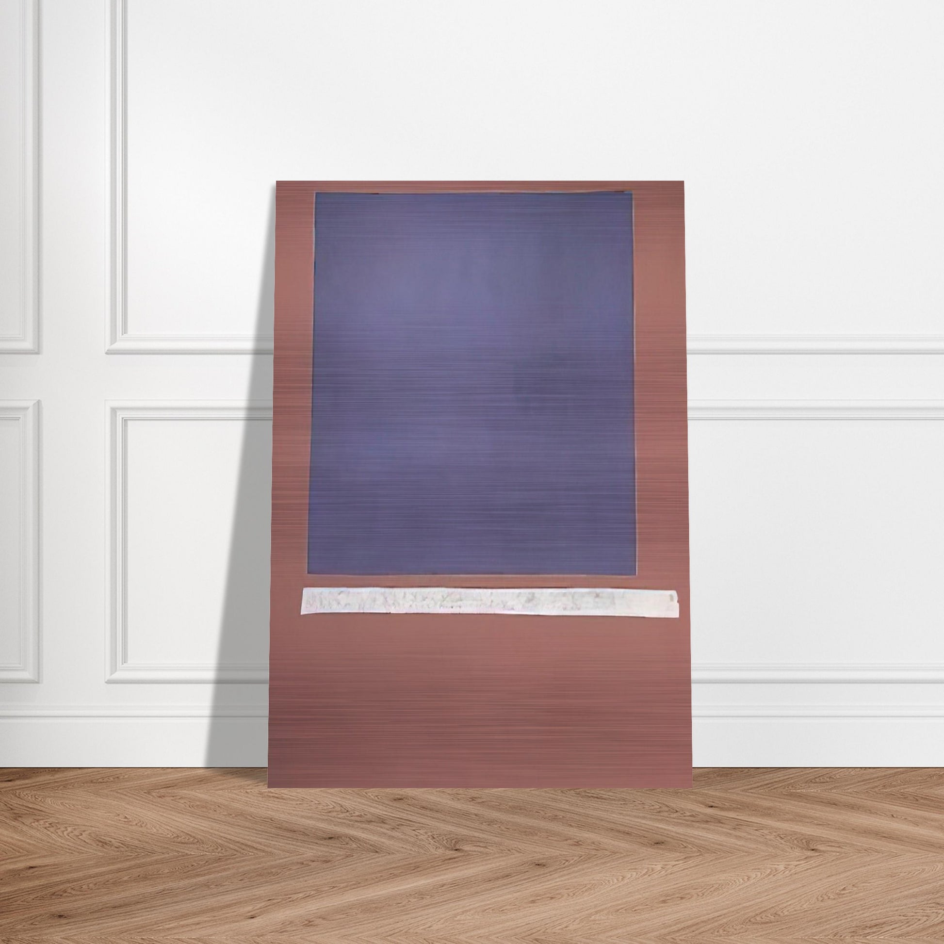 Grand Blue Sun-Box - 1969 - Theodoros Stamos Brushed Aluminum Print - 70x100 cm / 28x40 inches | Theodoros Stamos Aluminum Print | Theodoros Stamos Prints